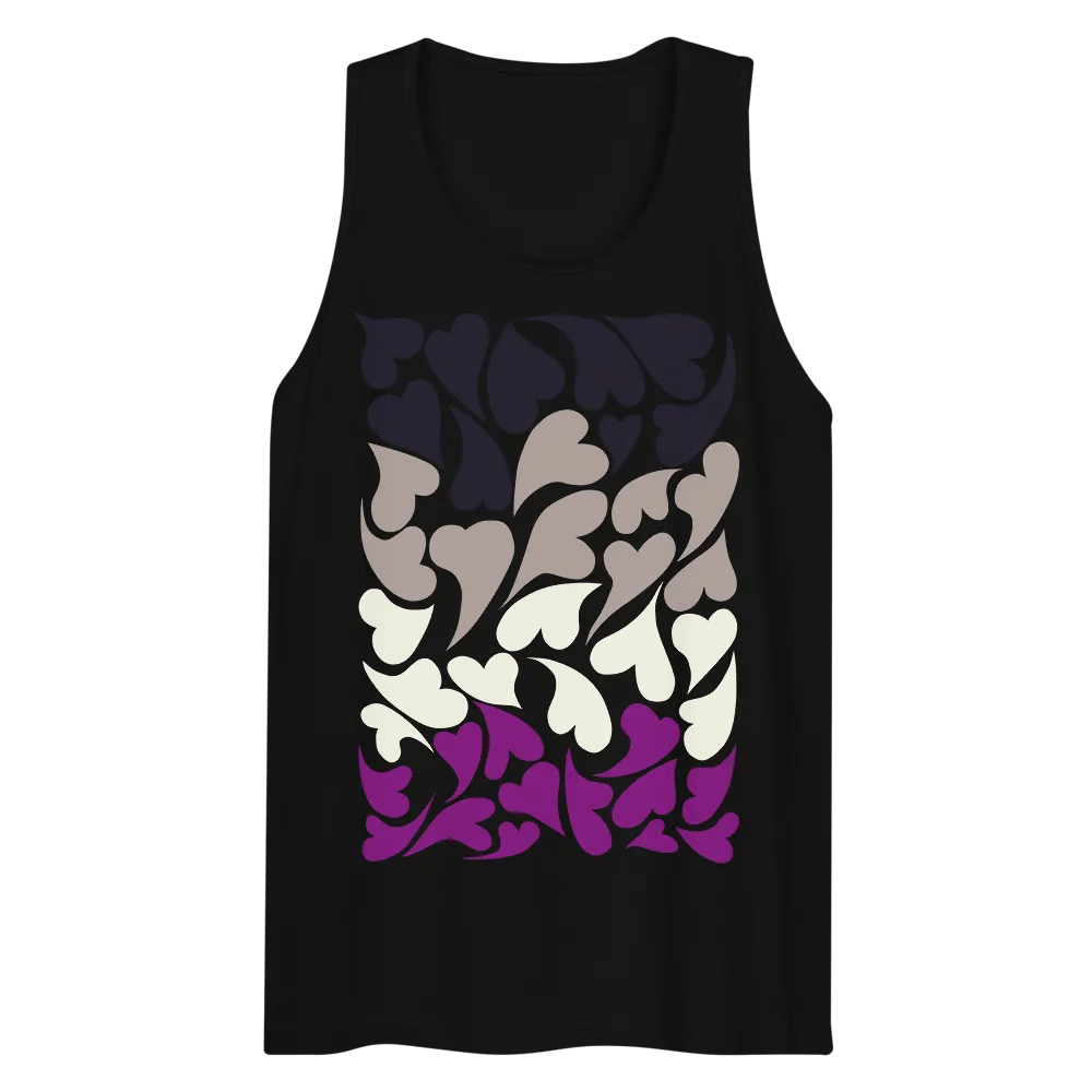Nestled PRIDE Asexual Tank Top product image (13)