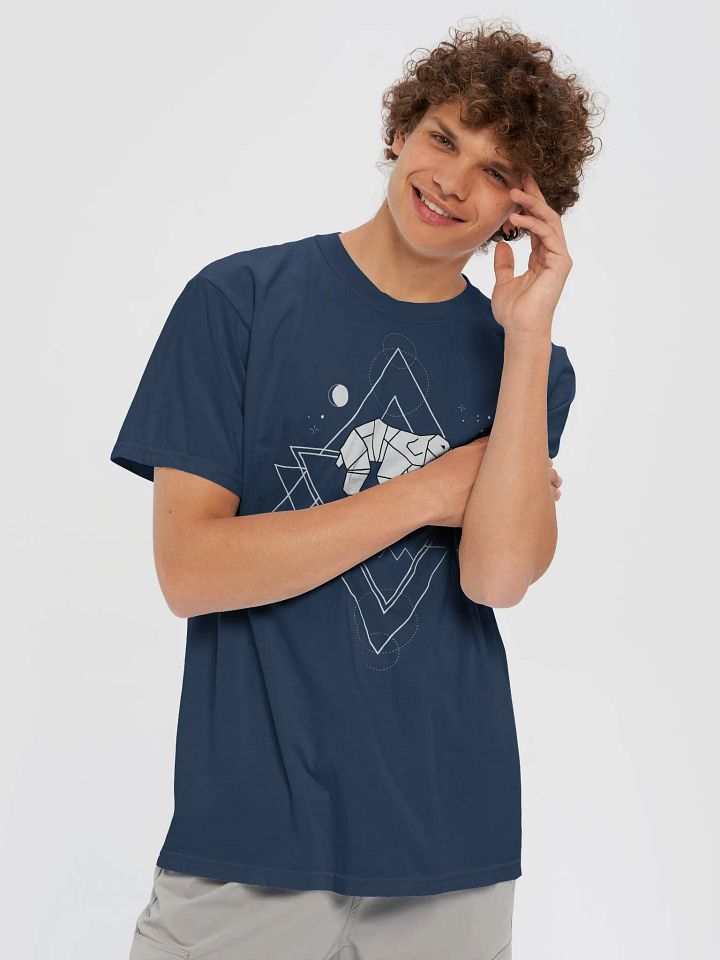 Geometric Polar Bear T-Shirt product image (18)
