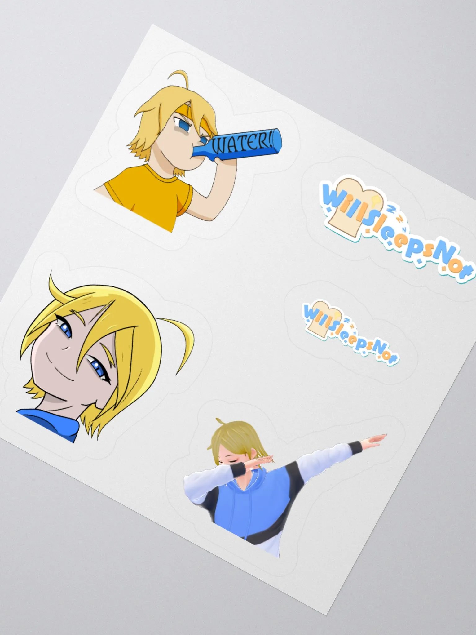 WillSleepsNot Sticker Pack product image (3)