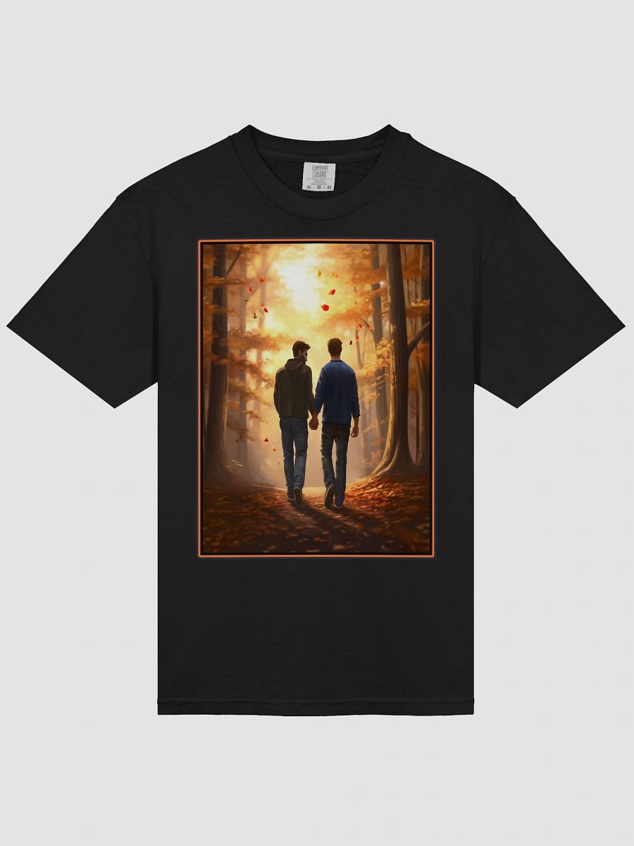 Fall Romance - Gay Couple T-Shirt product image (26)