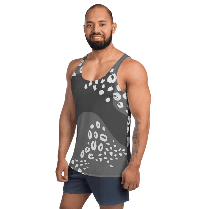 Wild Grey Camo All-Over Tank Top product image (2)