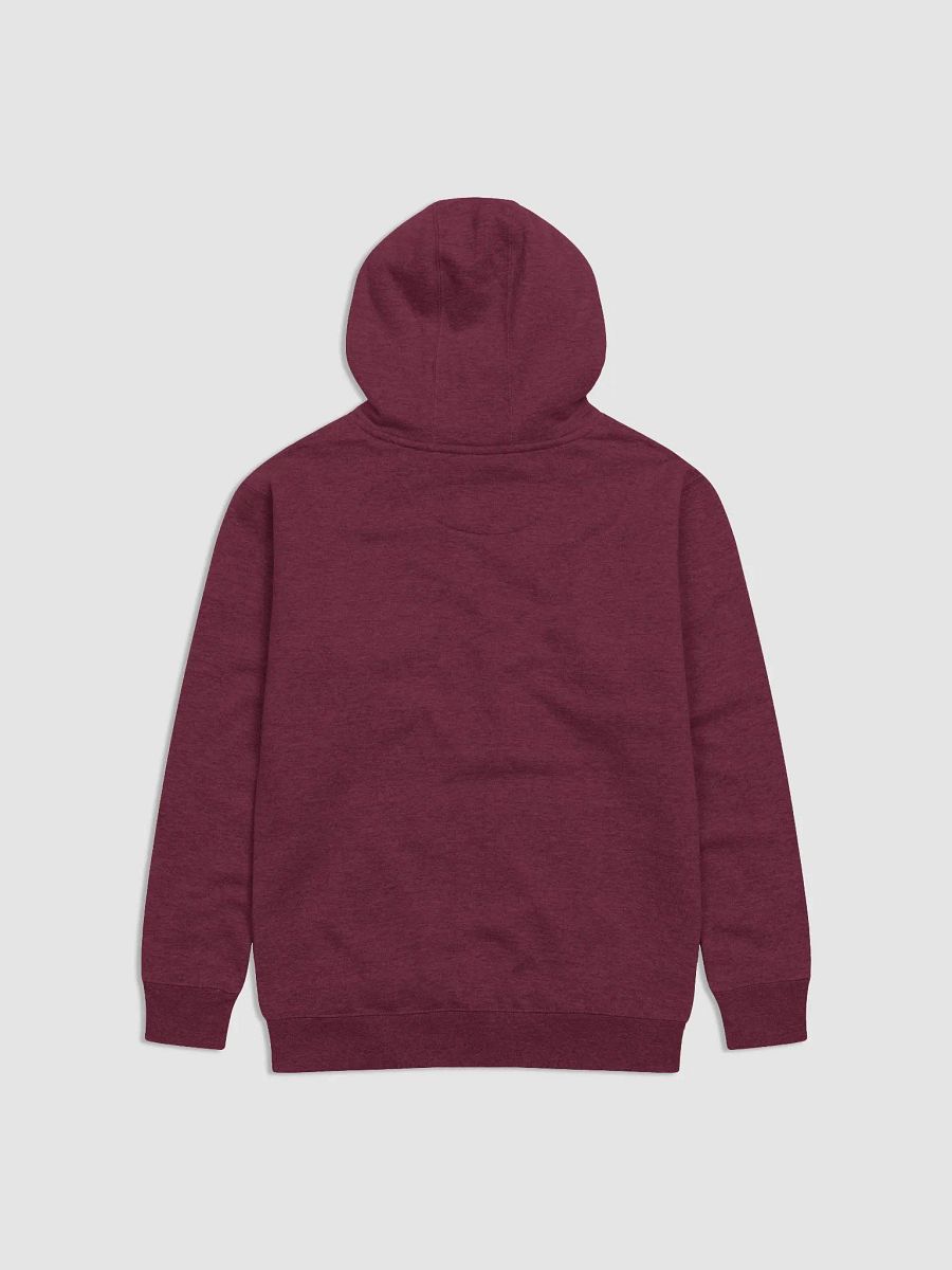 Grateful Typography Heavyweight Unisex Maroon Hoodie product image (5)
