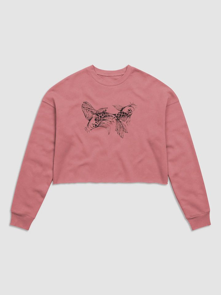 Koi Fish - Women's Fleece Crop Sweatshirt product image (1)