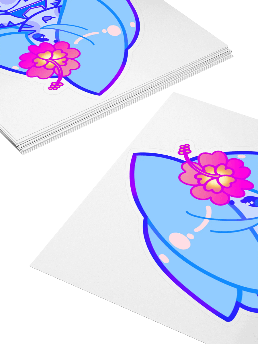Marketable Plushie Sharky - Sticker product image (13)
