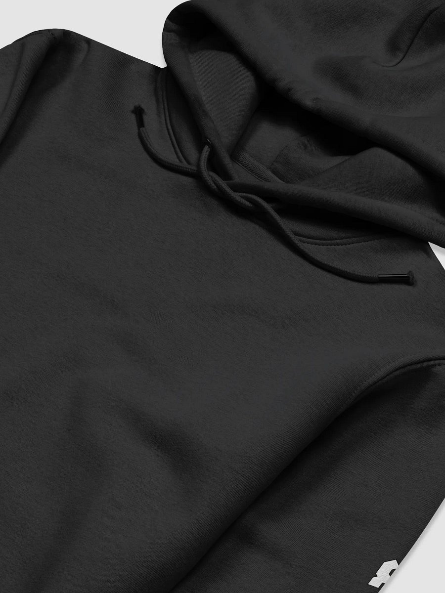 Unisex Essential Eco Hoodie - White HApex Gear Black Logo product image (3)