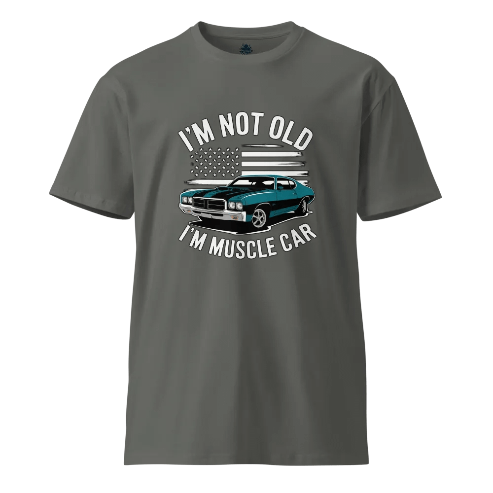 Vintage Muscle Car Flag T-Shirt product image (6)