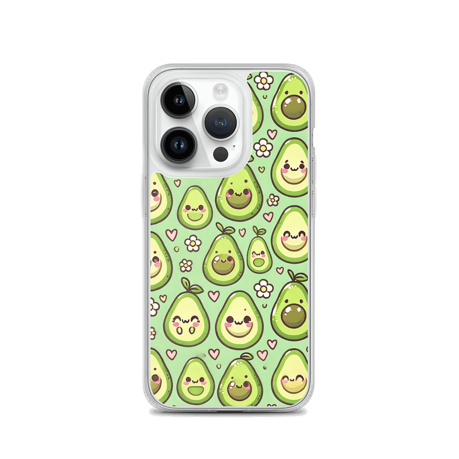 Adorable Avocado Love iPhone Case product image (3)