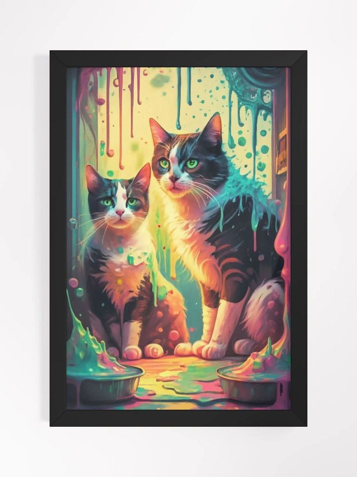 Purrfect Pals: A Splash of Color for Cat-tastic Decor product image (2)