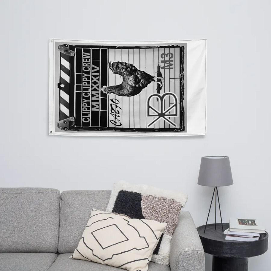 Marathon Greyscale Flag product image (8)