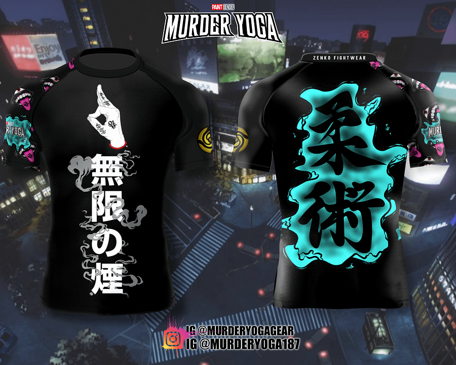Domain Expansion Infinite Smoke [ Rashguard ] product image (3)