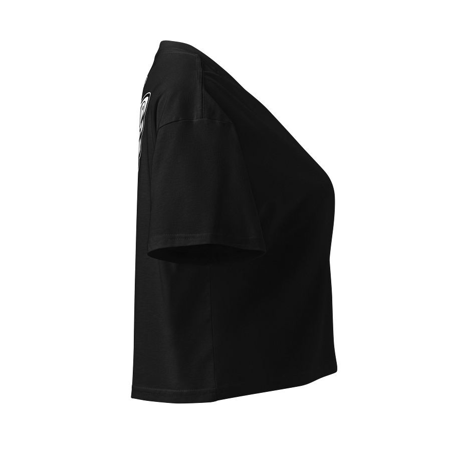 American Trad Fairy Cropped Tee (B&W) product image (3)