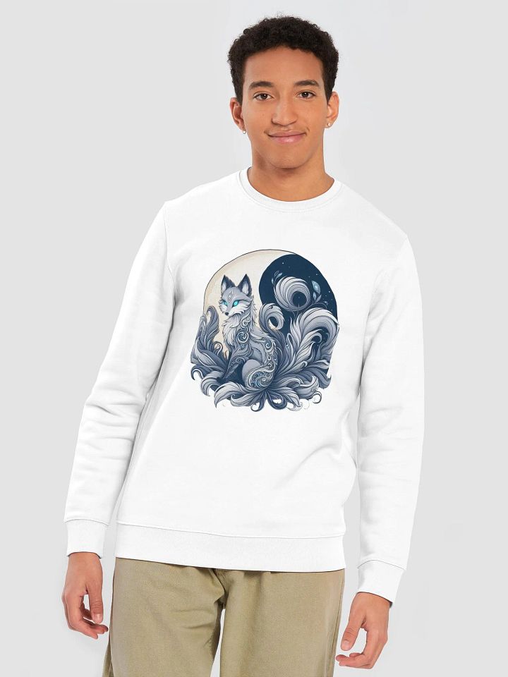 Mystical Nine-Tailed Fox Eco Sweatshirt product image (2)