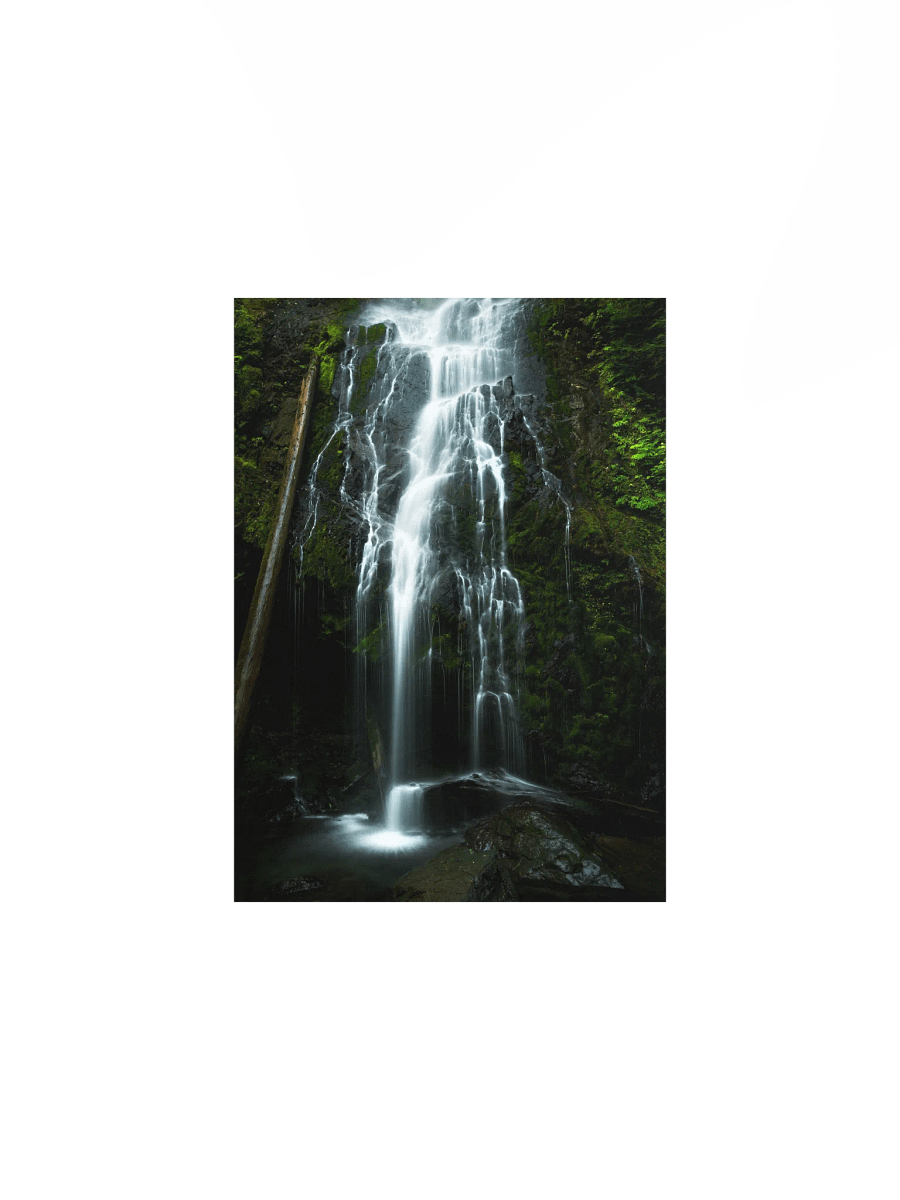 Misty Falls - Fine Art Print Poster product image (2)