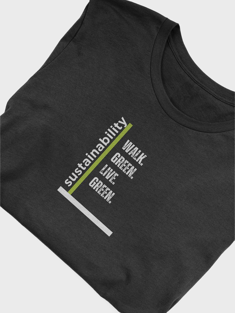 Walk Green, Live Green Tshirt Design product image (3)