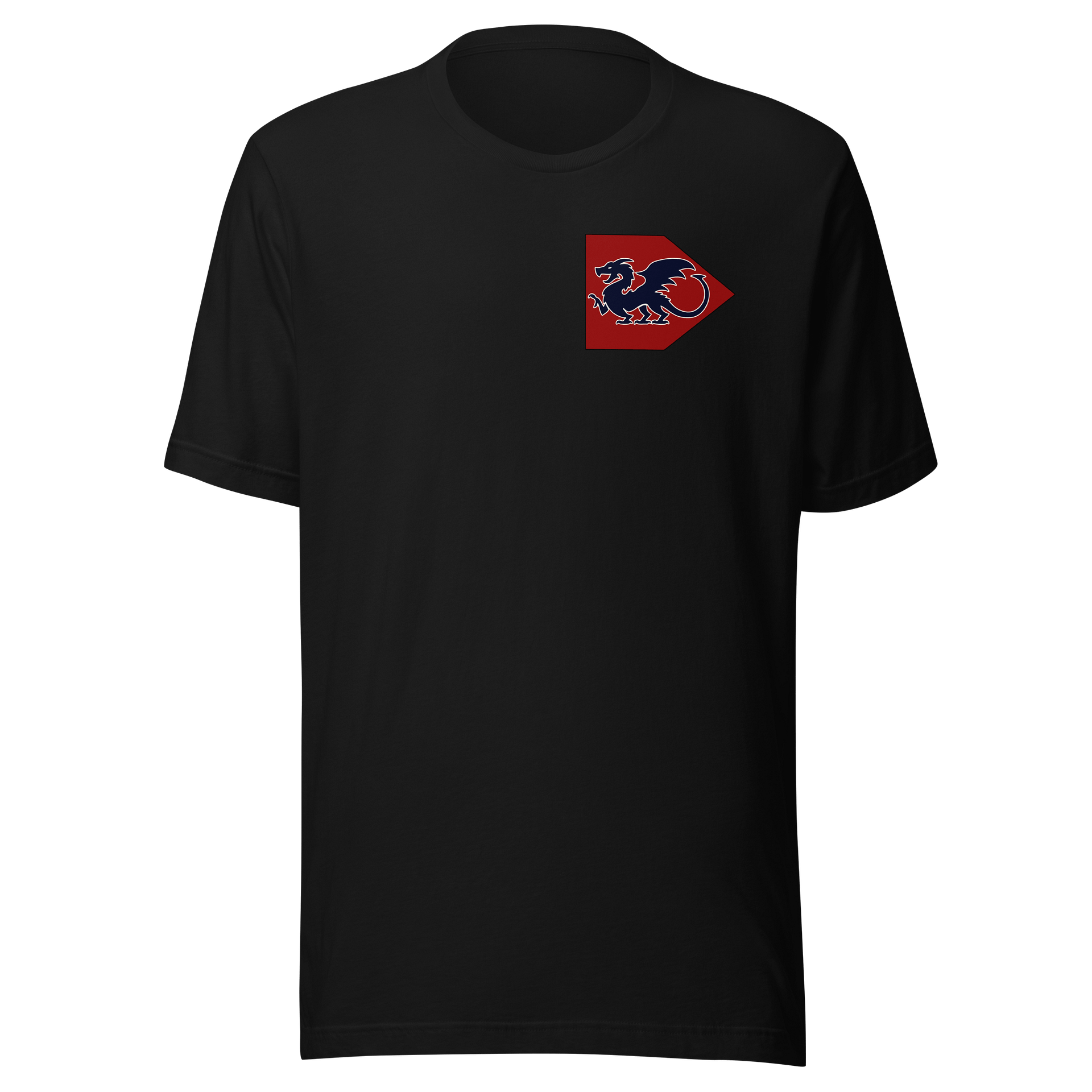 Clan Black Dragon Adult Tee Shirt product image (1)