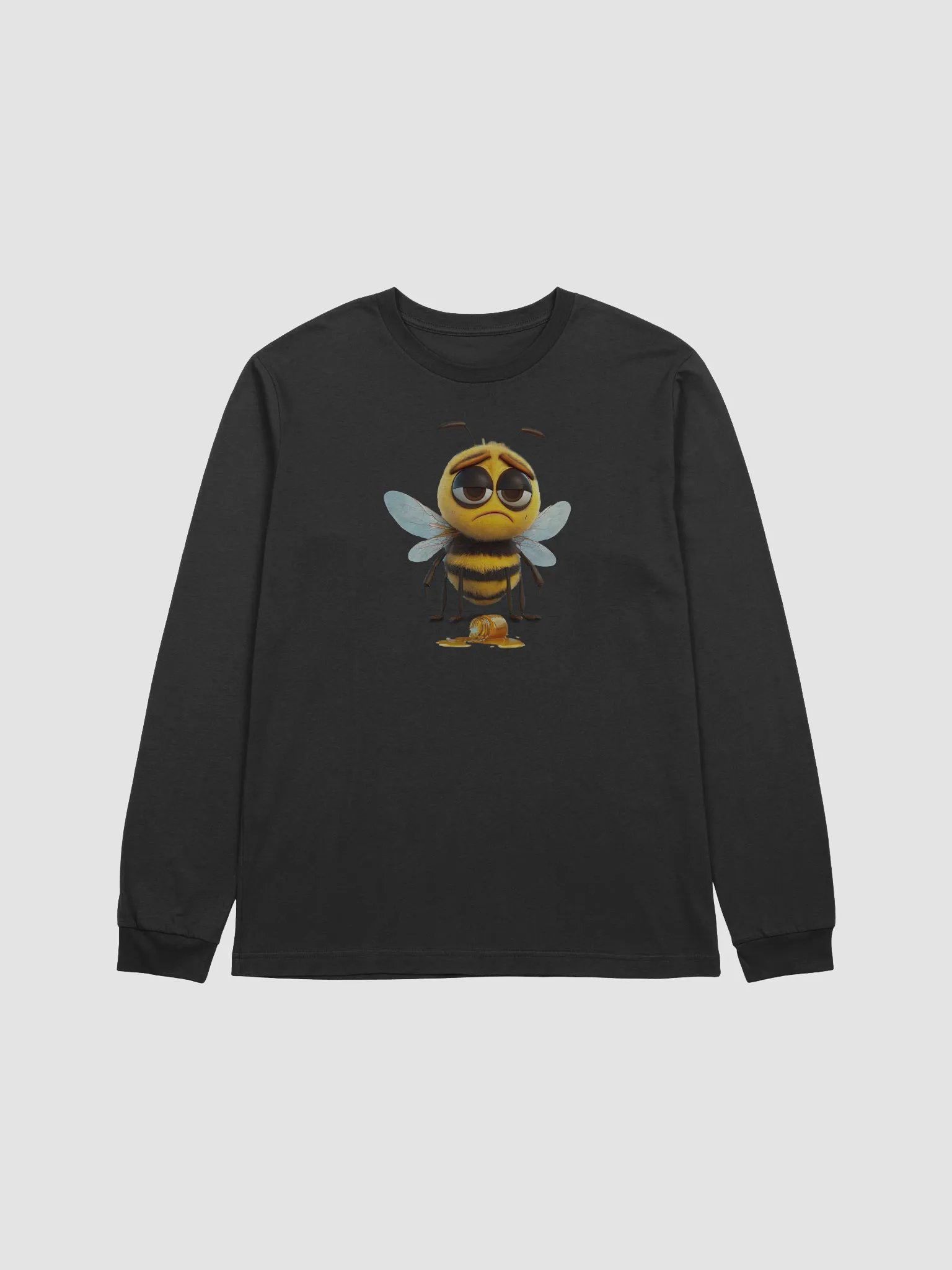 Sad Bee Long Sleeve T-Shirt product image (1)