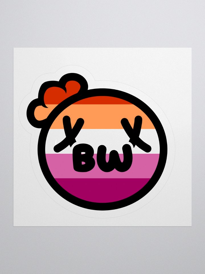 Berrywear Pride - Lesbian Pride Die Cut Sticker product image (3)
