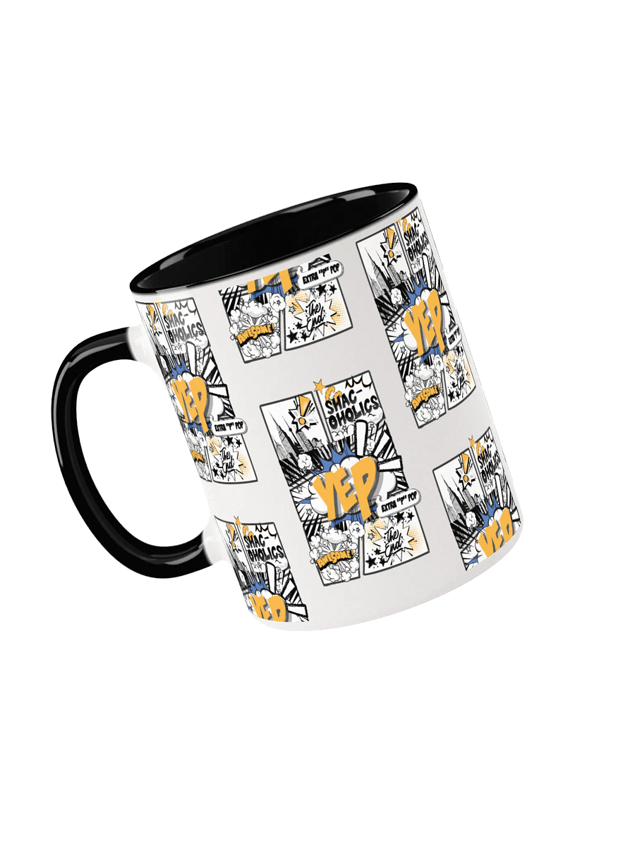 Shac-oholics Comic Blast Mug - Golden Yellow 