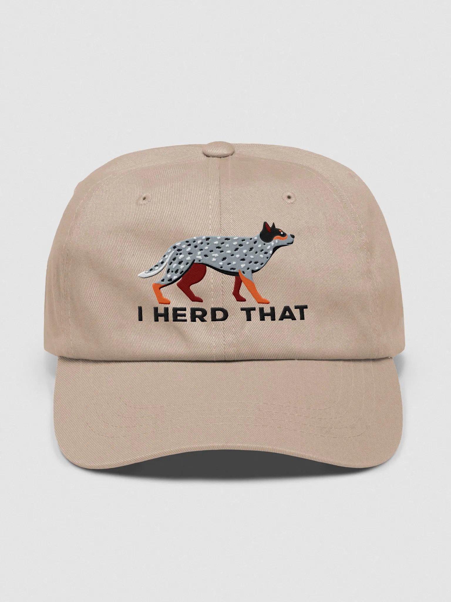 I Herd That Classic Dad Hat(Embroidered) of an Australian Cattle Dog(Blue Heeler) product image (33)