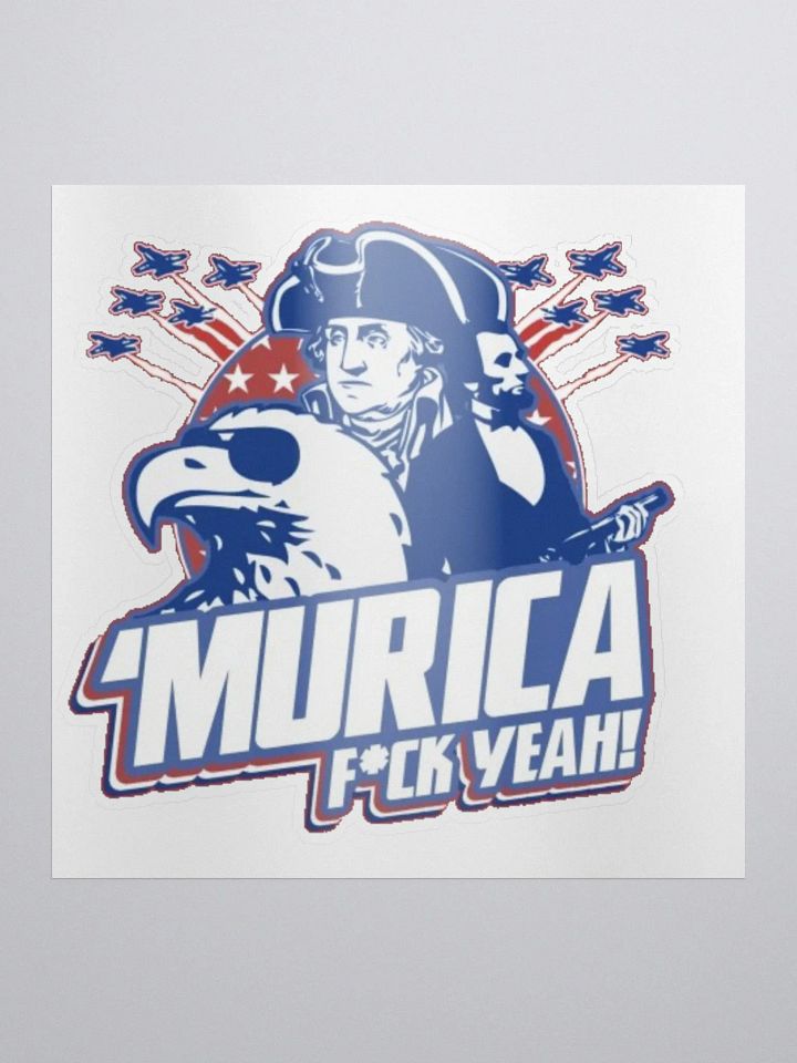 MURICA FUCK YEA sticker 2 product image (1)