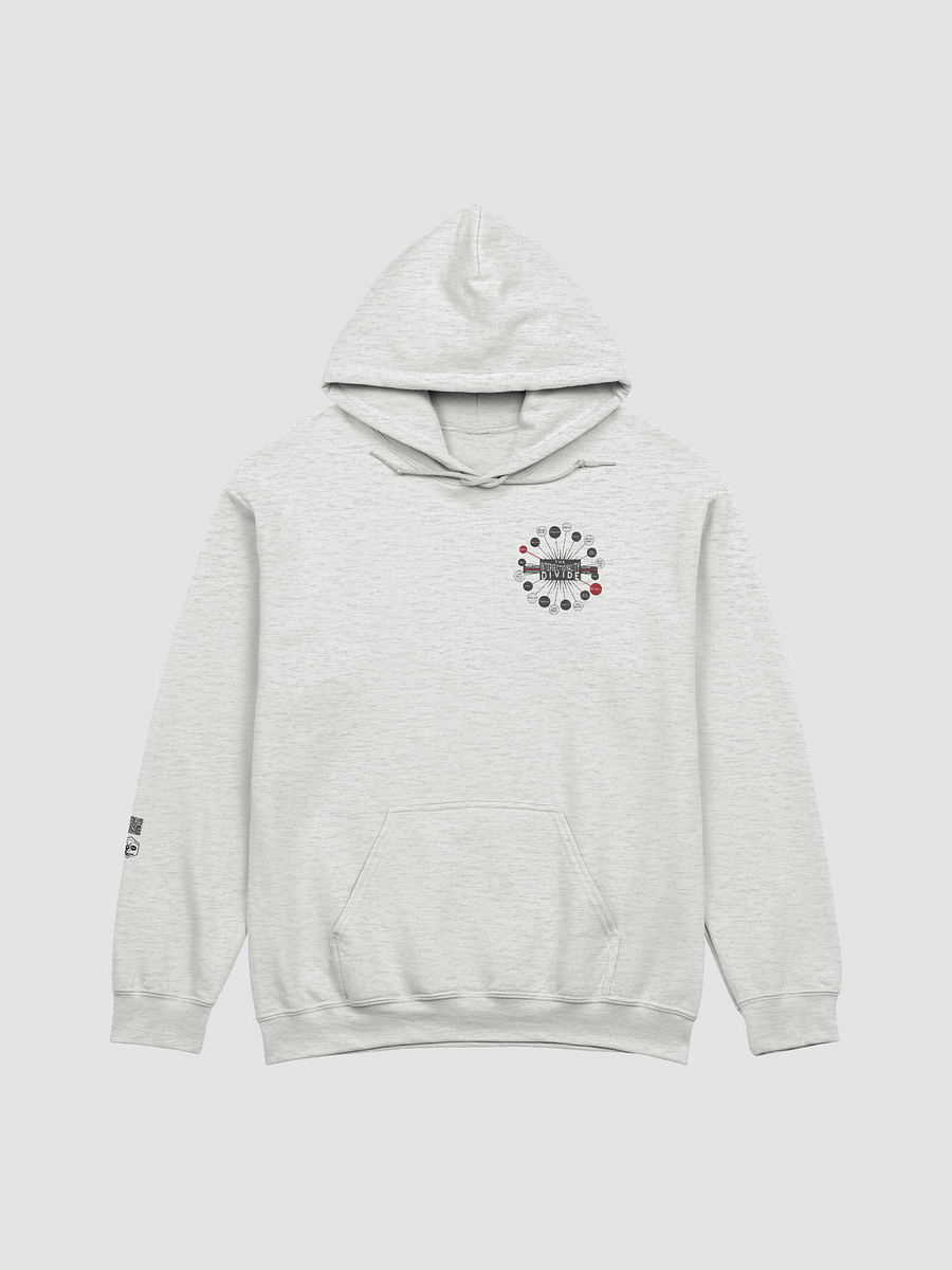 Unisex Heavy Hooded Sweatshirt - Intersectionality Divide Design | Cozy and Thought-Provoking Wear product image (2)