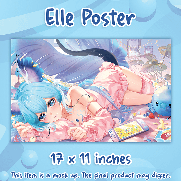 Elle Birthday Poster product image (1)