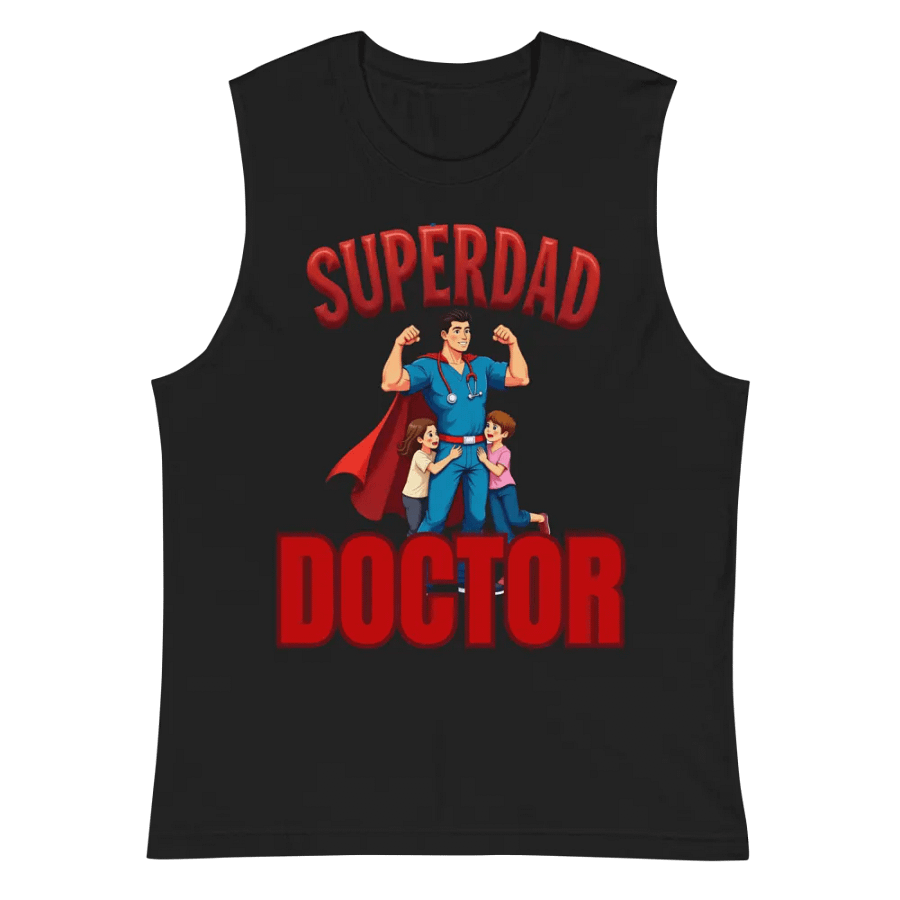SuperDad Doctor Muscle Tank product image (3)