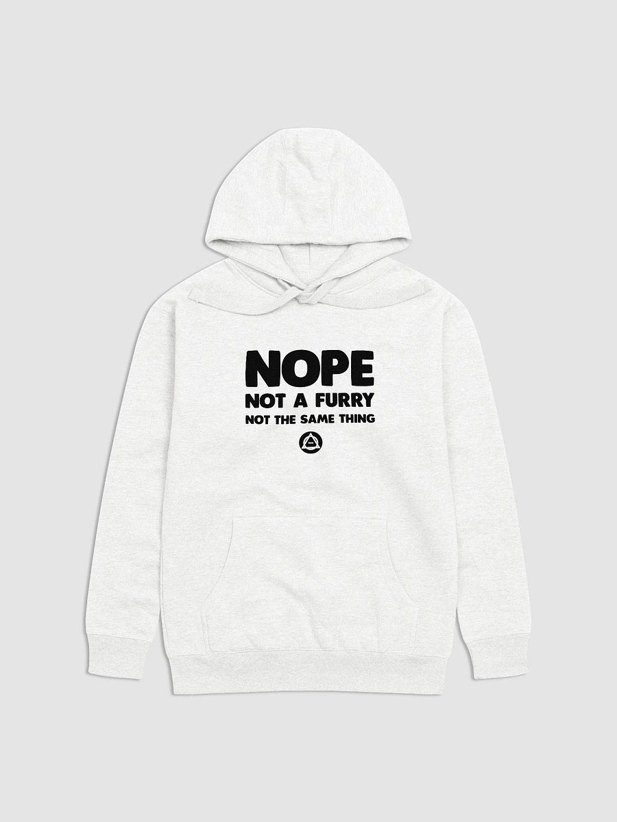 Not a furry Premium Hoodie product image (5)