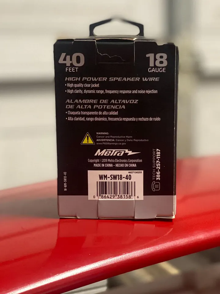 18ga speaker wire 40ft product image (2)