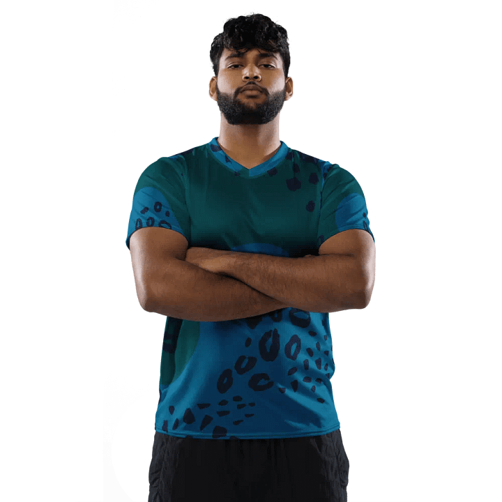 Oceanic Blues All-Over Sports Jersey product image (2)
