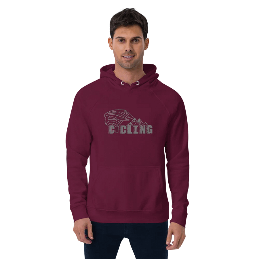 GUILLOVELO ECO BURGUNDY HOODIE product image (2)