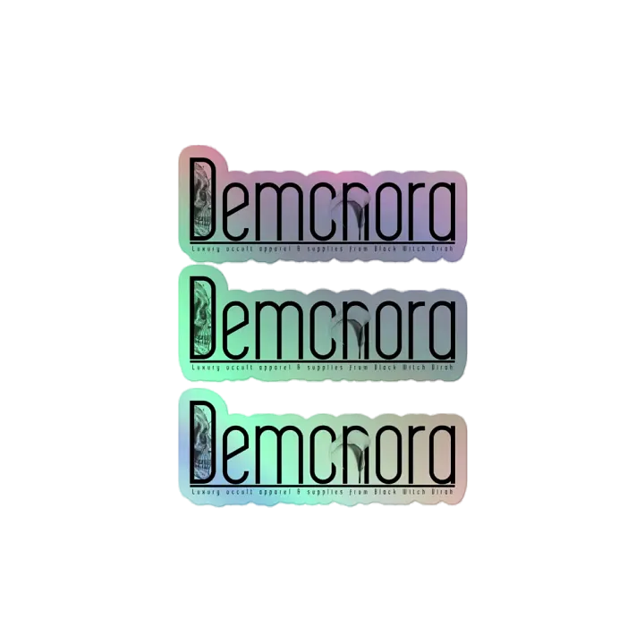 Demonora Holographic Logo Sticker product image (2)