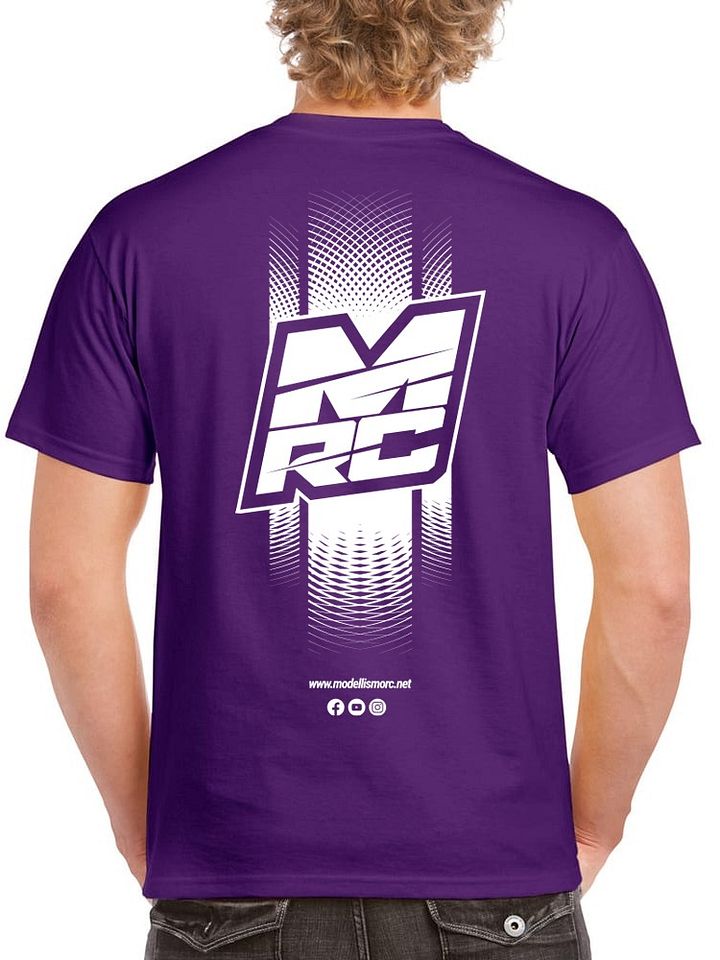 MRC T-Shirt Purple-White product image (2)
