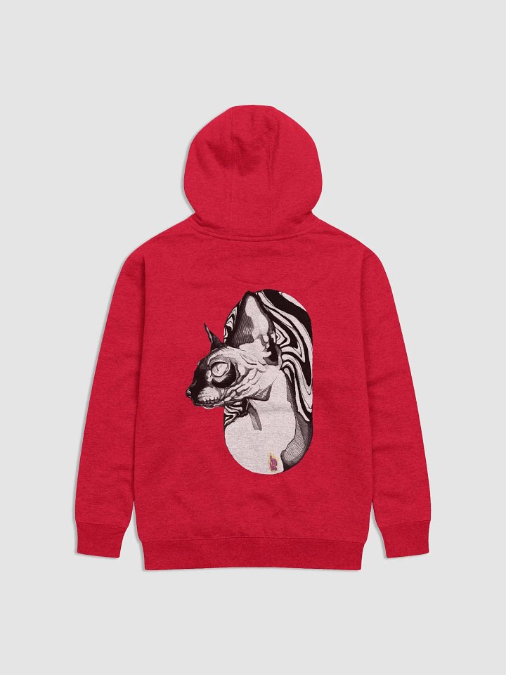 (Hoodie) SUMINAGASHI CAT BLACK product image (1)