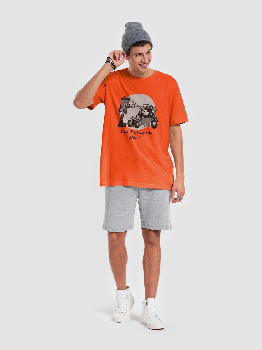 Stop Scaring B&W Supersoft T-Shirt product image (13)