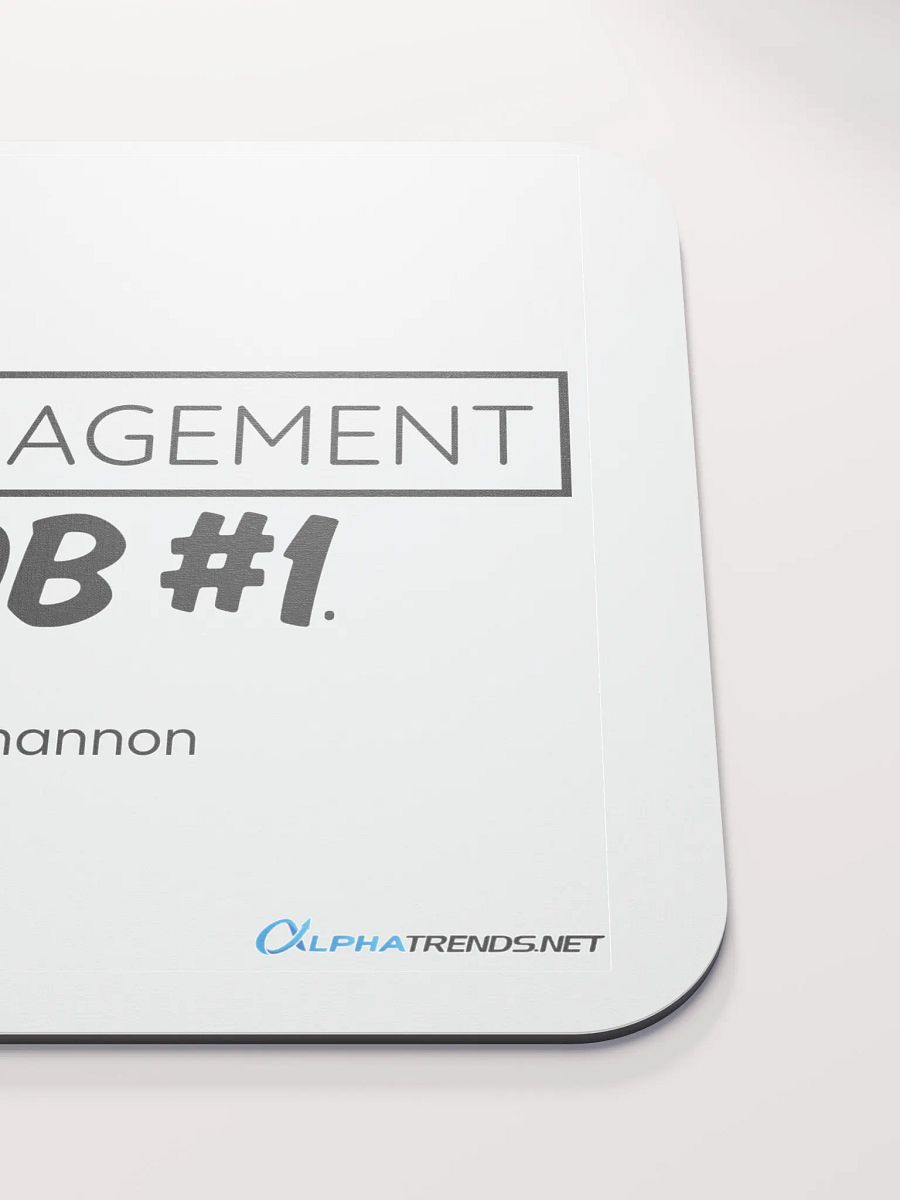Risk Management is Job #1 Mouse Pad product image (5)