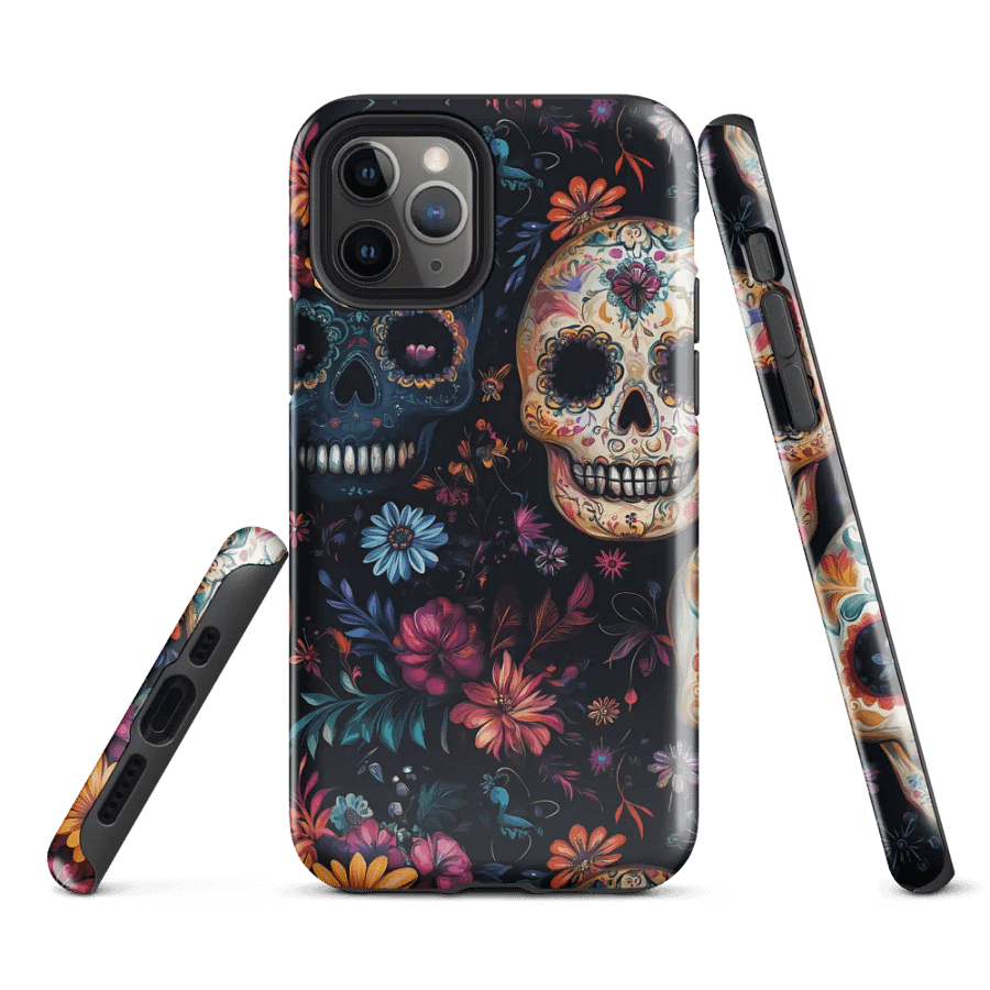 Floral Skull Fiesta iPhone® Tough Case product image (2)