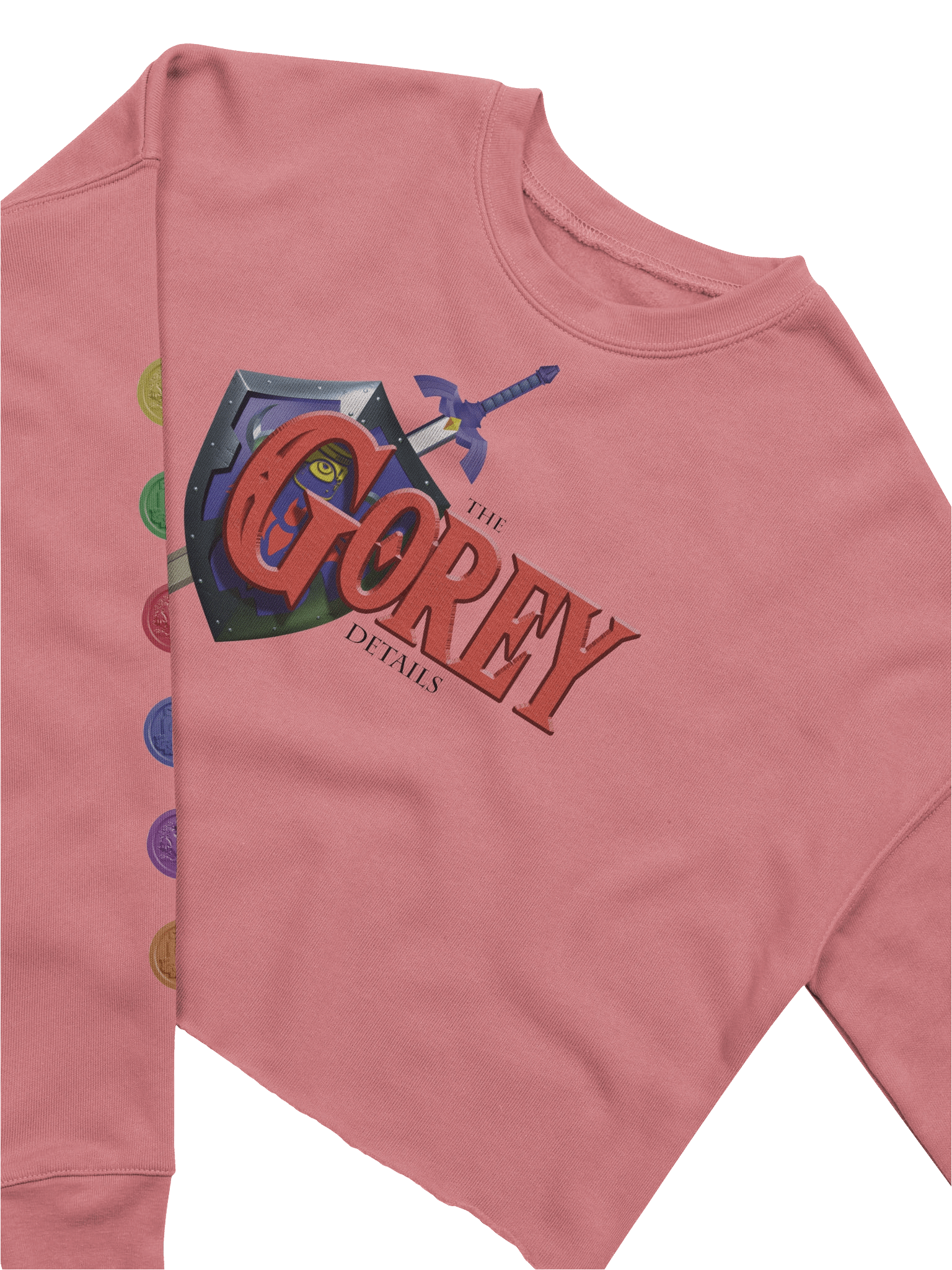 Hero of Time - Bella+Canvas Women's Fleece Crop Sweatshirt product image (17)