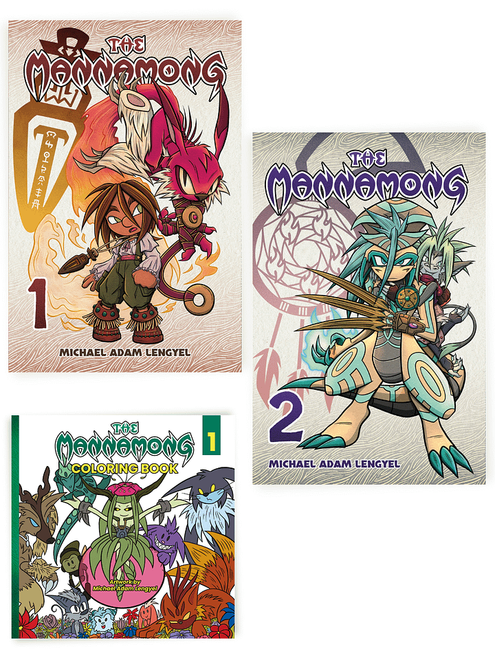 The Mannamong - Three Book Bundles product image (1)