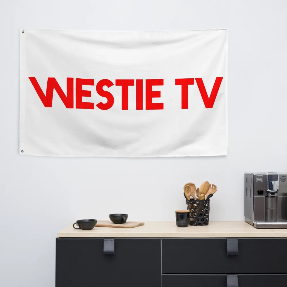 Westie TV Flag product image (6)