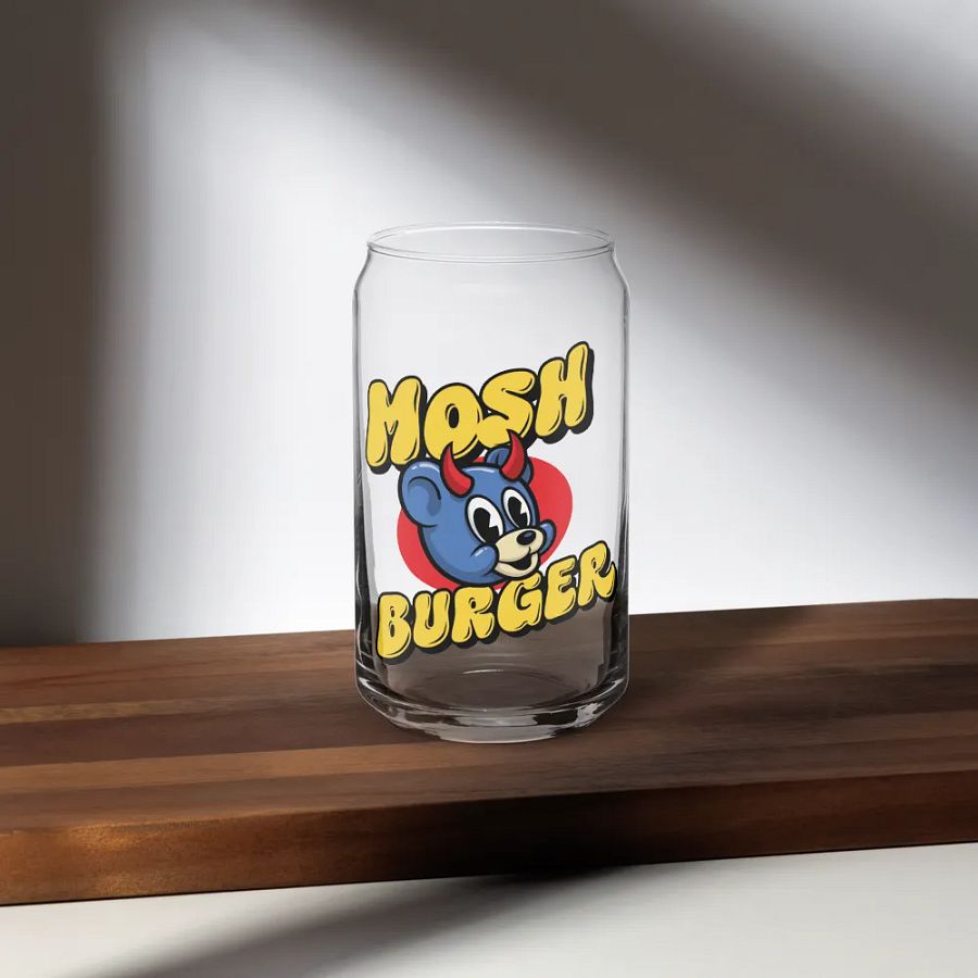Mosh Burger- Can Shaped Glass product image (7)