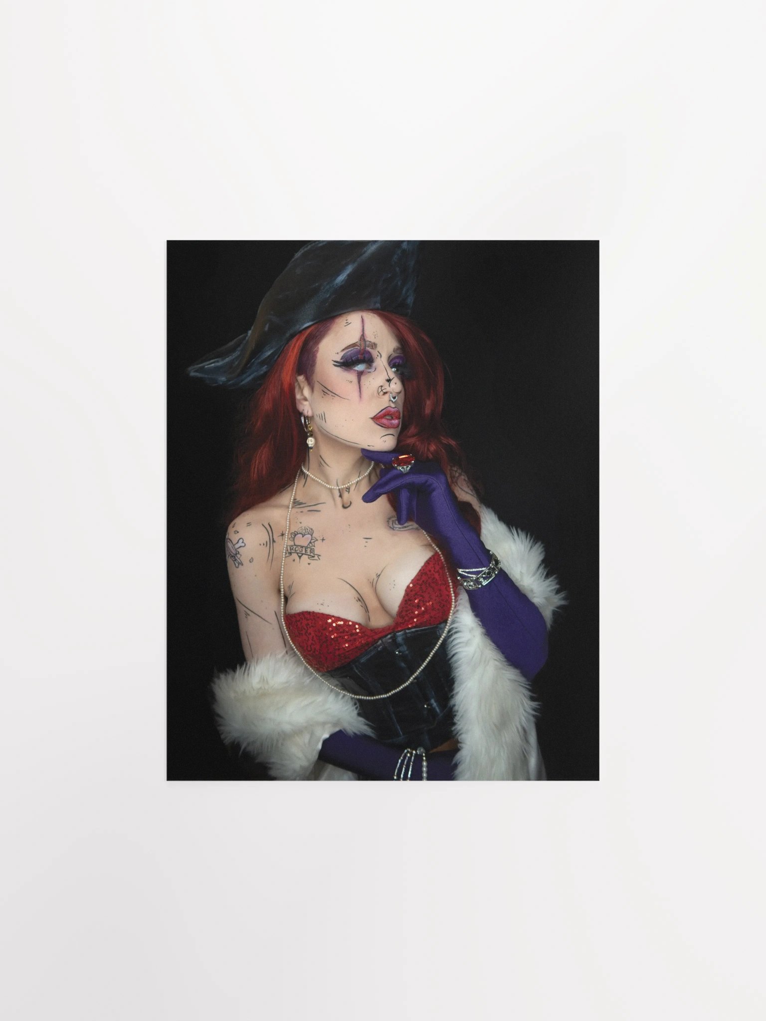 Pirate Jessica Rabbit 8x10 product image (1)