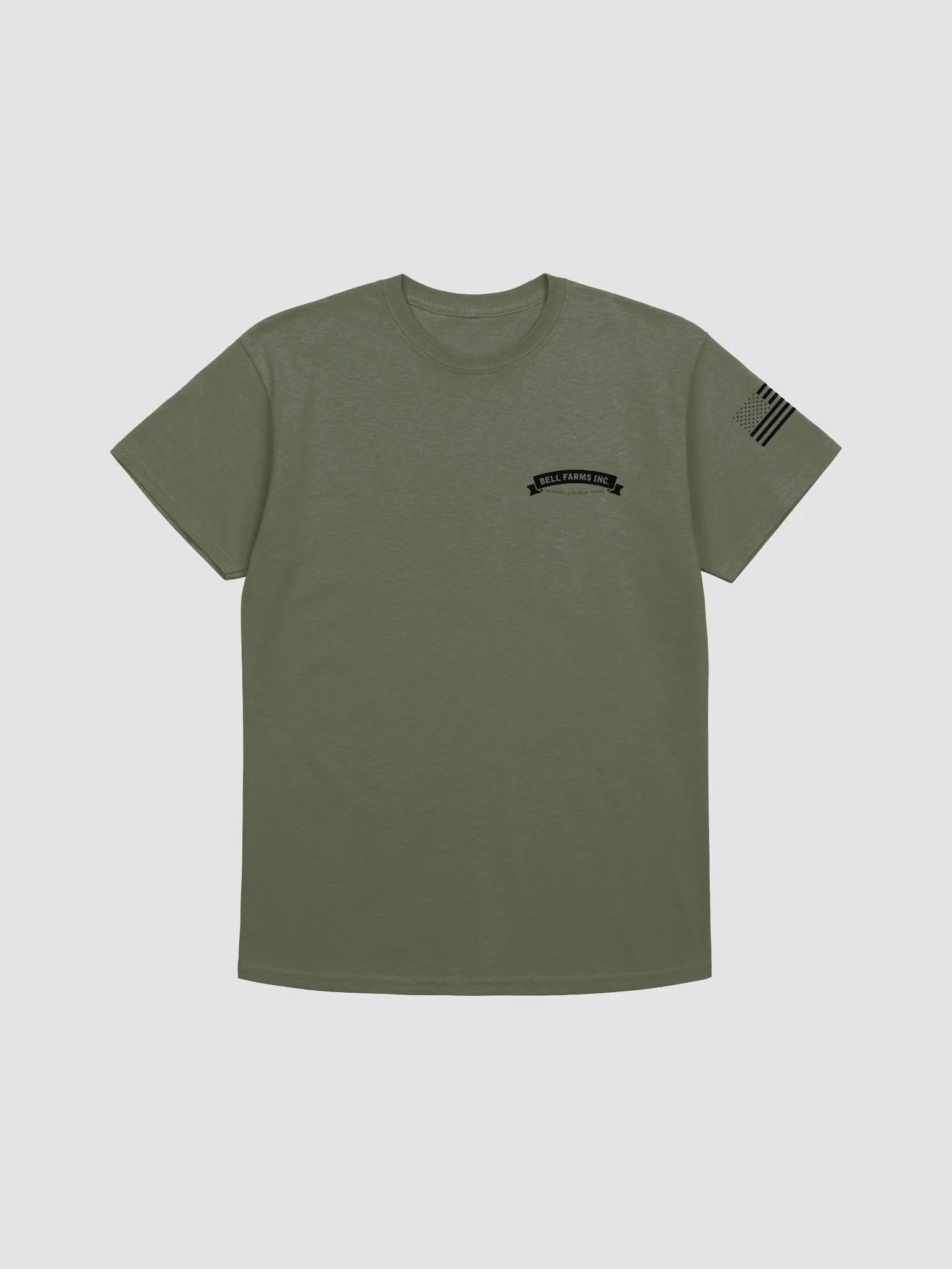 Heavy weight Green & Black T-shirt product image (1)