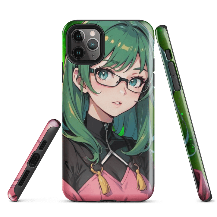 (GREEN WAIFU) K Case for iPhone product image (1)