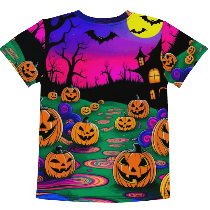 Haunted Pumpkins Habitat Kids T Shirt product image (2)