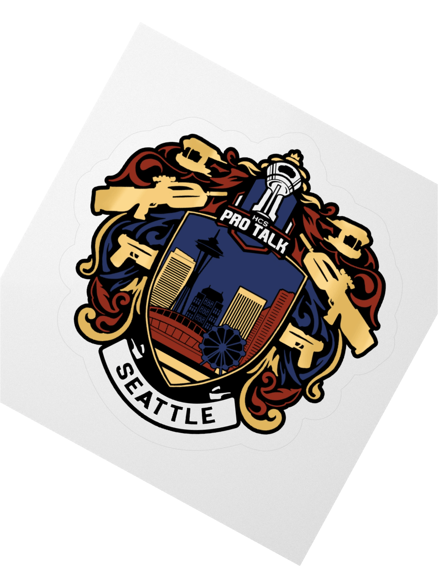 HPT x Seattle Sticker product image (2)
