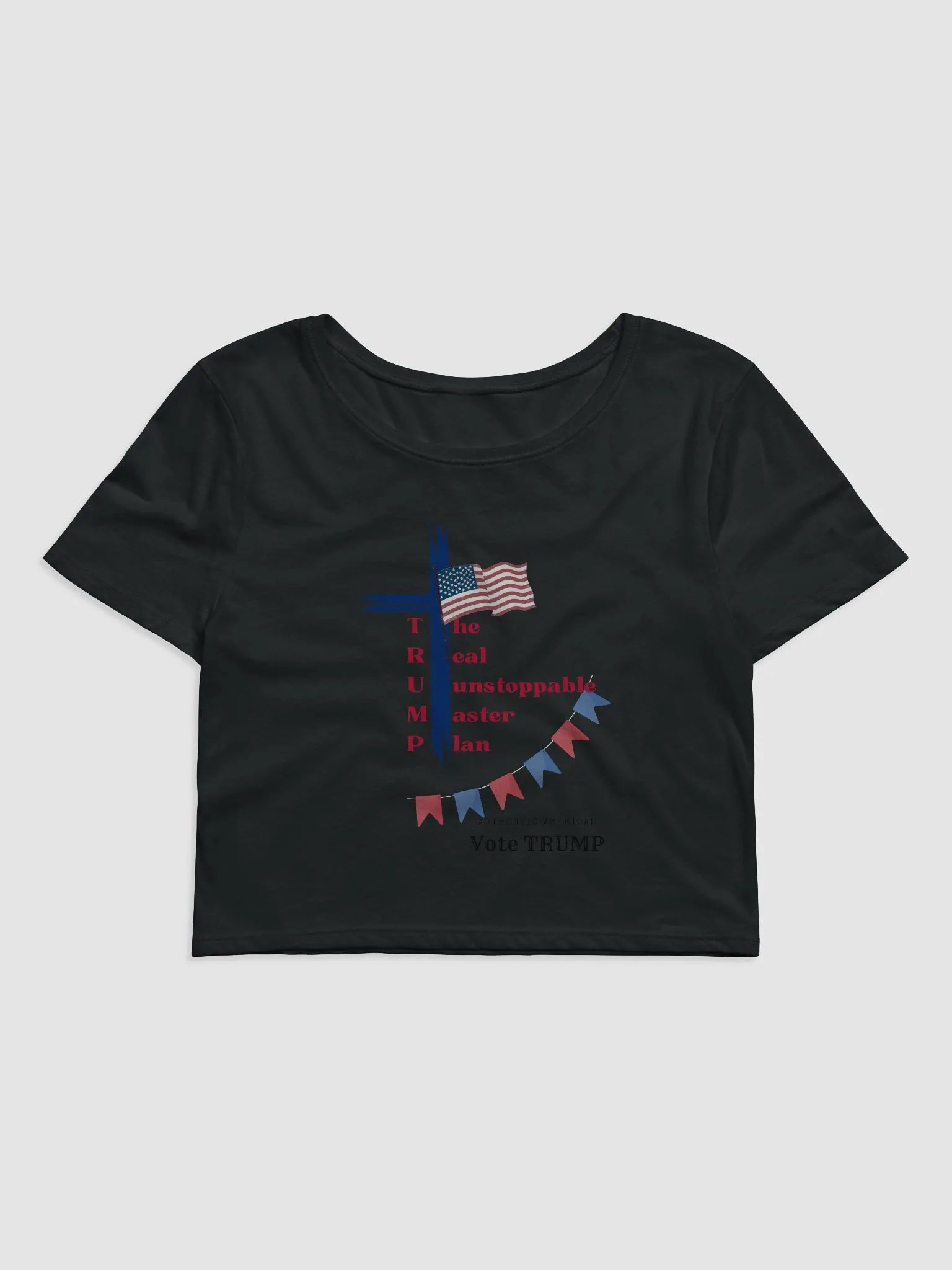 TRUMP Master Plan Crop Tee product image (1)