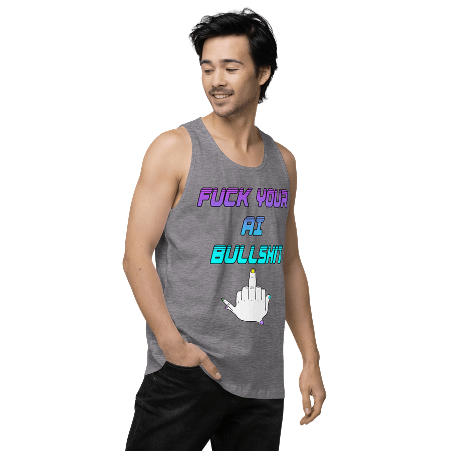 AI Bullshit Tank Top M product image (62)