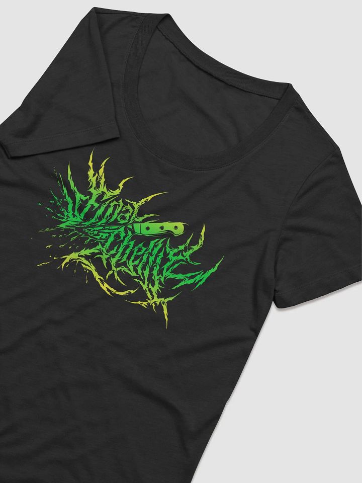 Keep It Metal Green Logo Womens Triblend Printed Tee product image (2)
