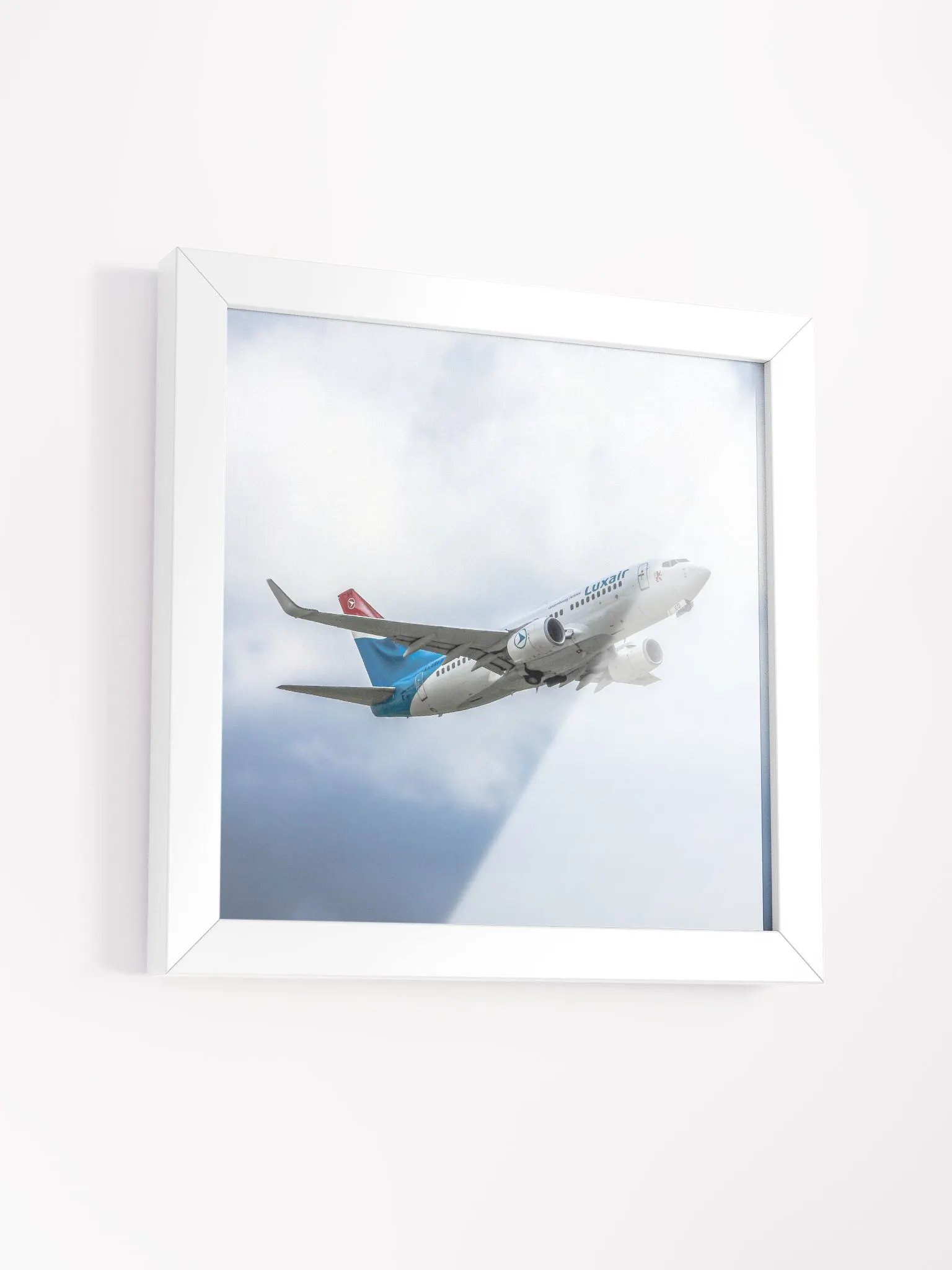 Luxair Boeing 737-700 Framed Photograph product image (3)